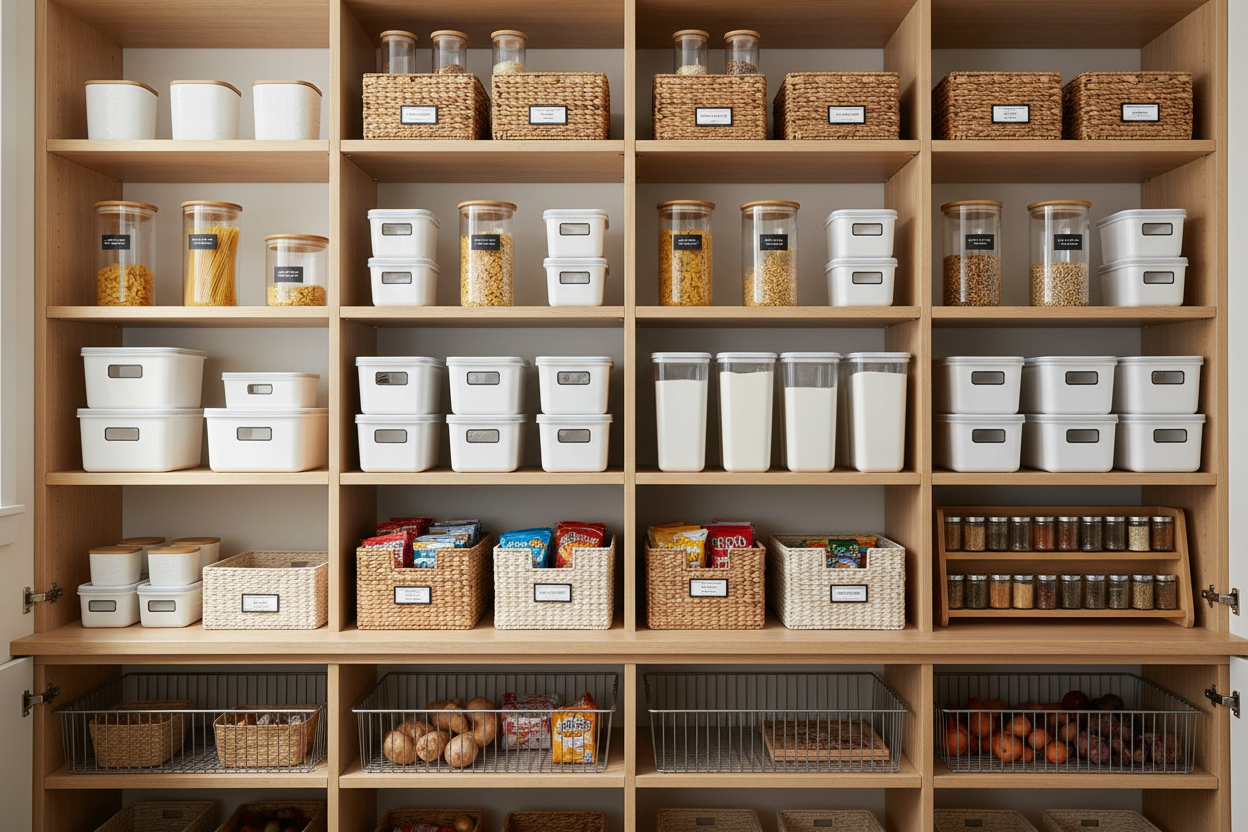 Soluciones de almacenamiento organizadas